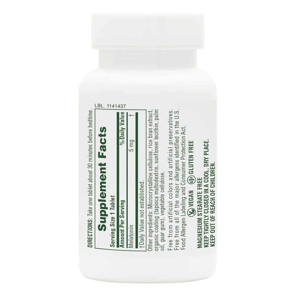 Nature&#39;s Plus Melatonin 5 mg 90 Capsule