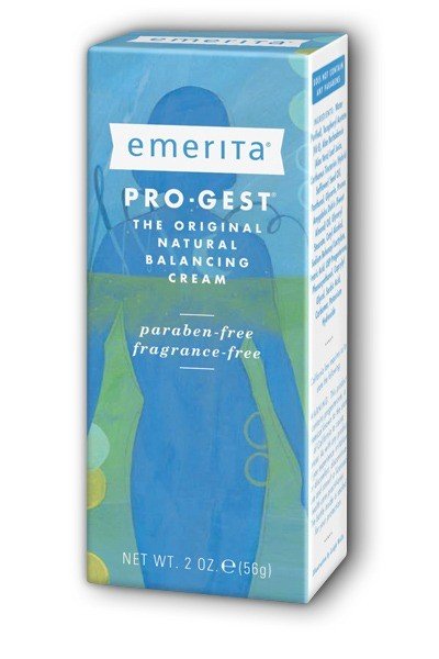 Emerita Pro-Gest Cream Paraben Free 2 oz Cream