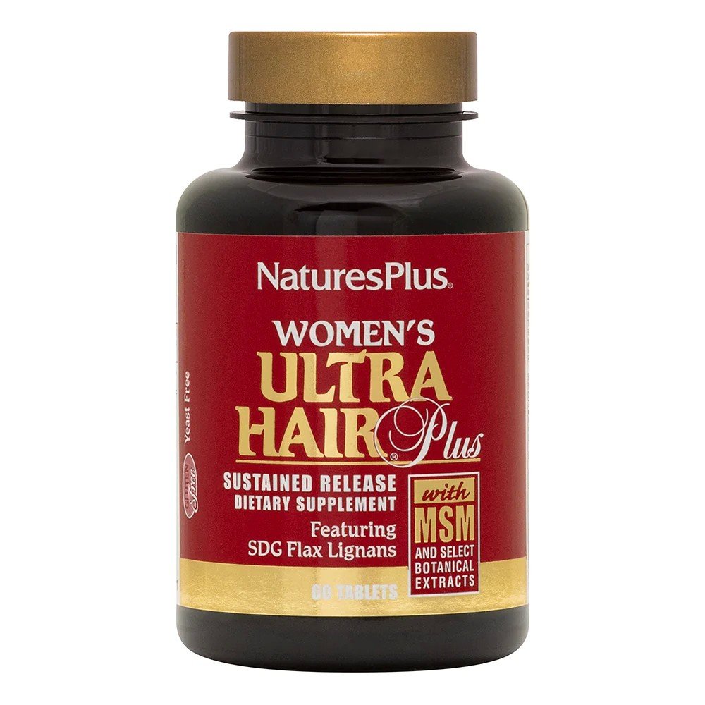 Nature&#39;s Plus Women&#39;s Ultra Hair Plus Sustained Release Tablets 60 Tablet