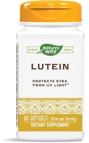 Nature's Way Lutein 20 Mg 60 Softgel