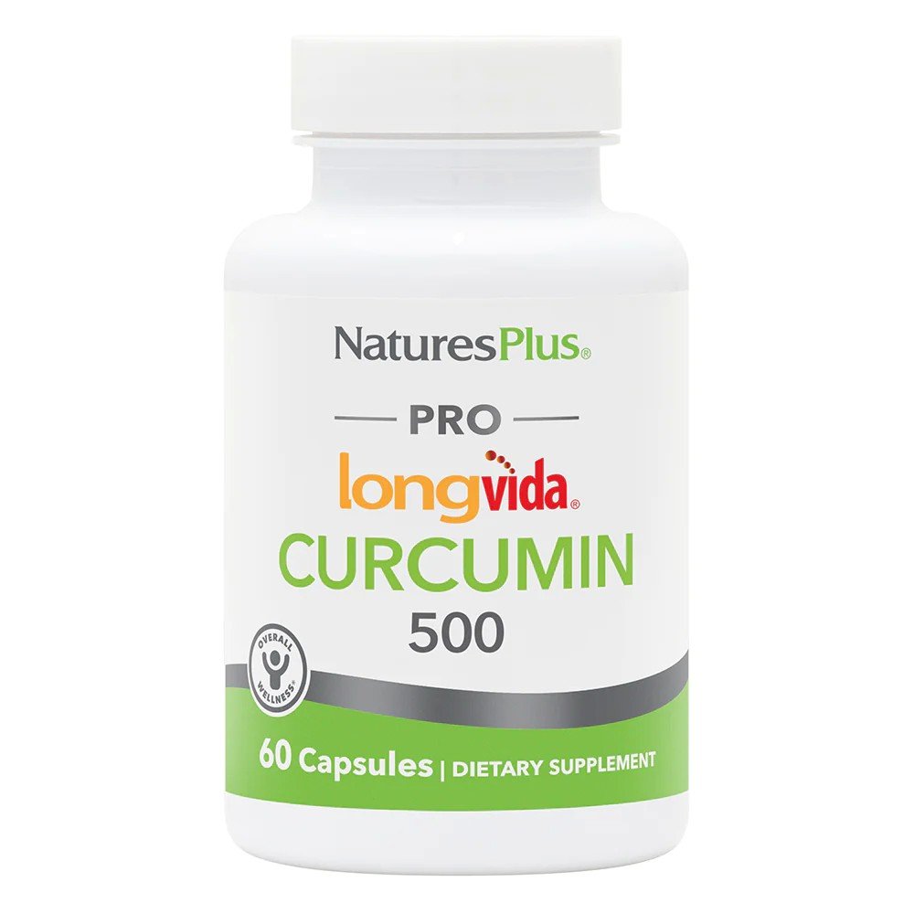 Nature&#39;s Plus Pro Longvida Curcumin 500mg 60 Capsule