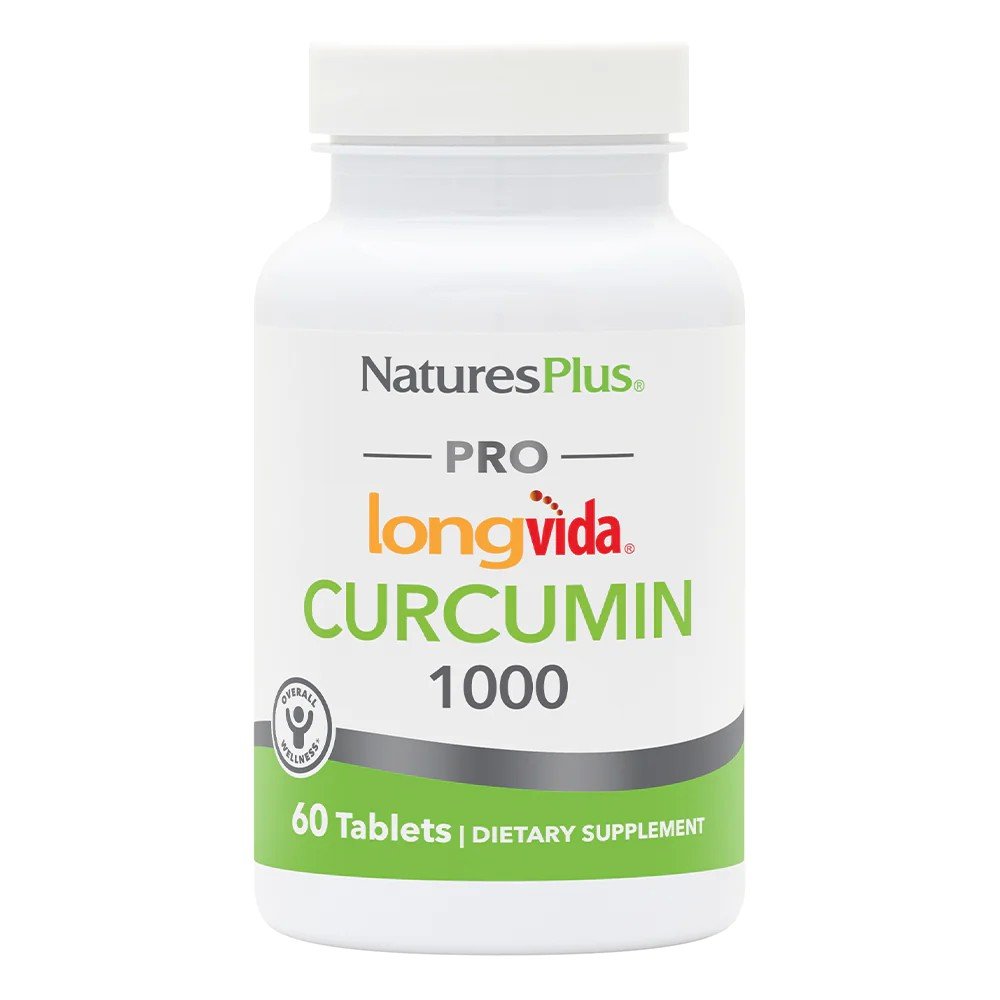 Nature&#39;s Plus Pro Longvida Curcumin 1000mg 60 Tablet