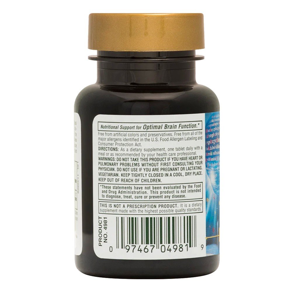 Nature&#39;s Plus Huperzine Rx-Brain 30 Tablet