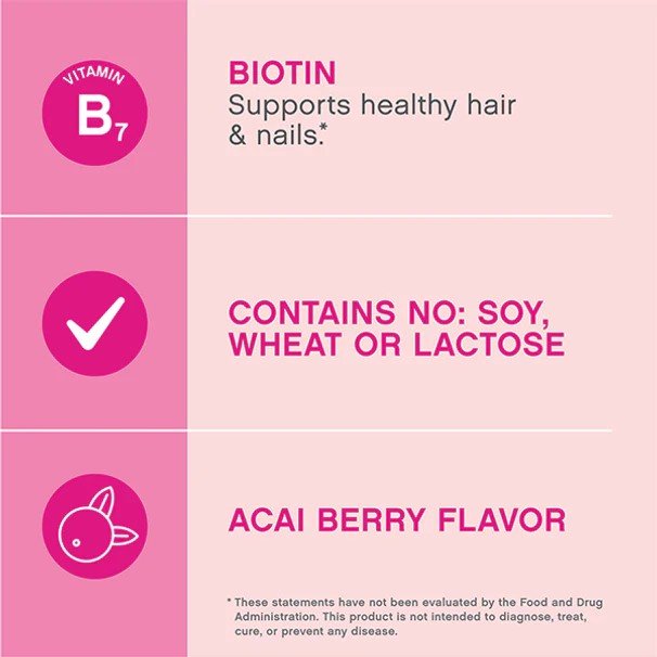 Neocell Biotin Burst Acai 30 Chewable