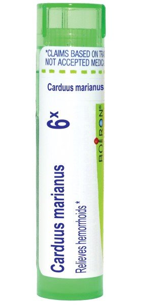 Boiron Carduus Marianus 6X Homeopathic Single Medicine For Pain 80 Pellet