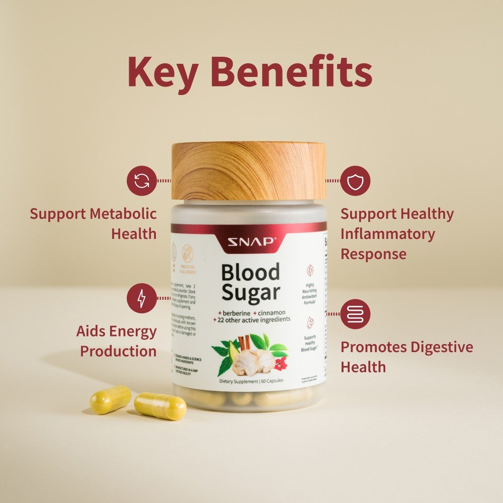 Snap Supplements Blood Sugar 60 Capsule
