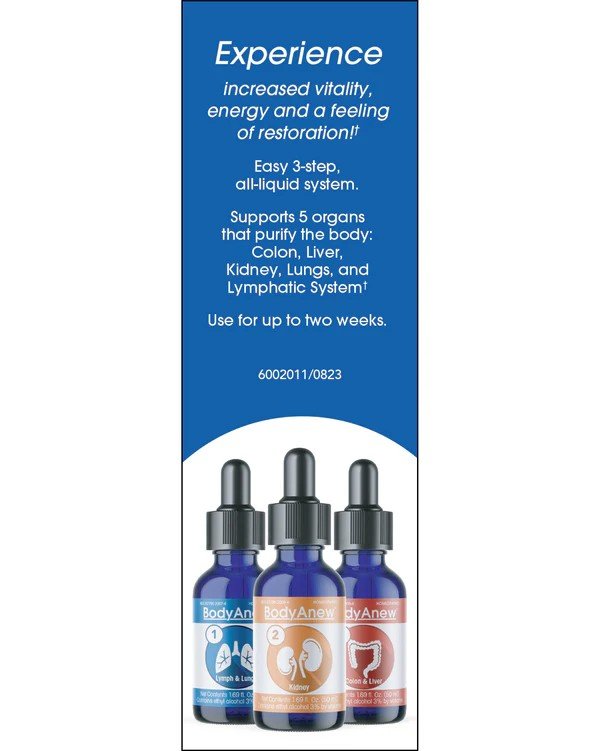 MediNatura BodyAnew Cleanse Detox 1 (3 pc) Kit