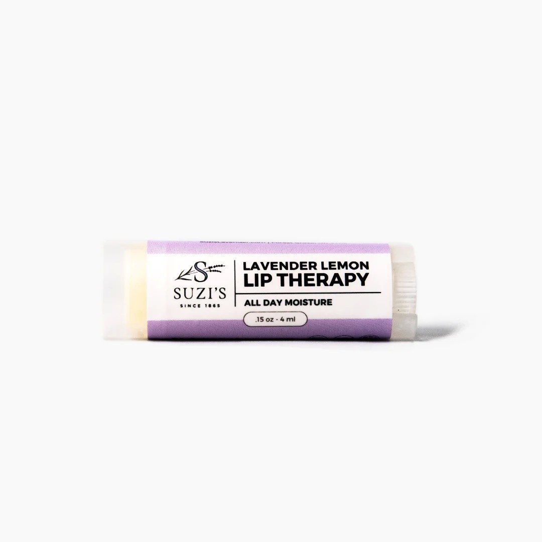 Suzi's Lavender Lavender Lemon Lip Balm .15 oz Lip Balm