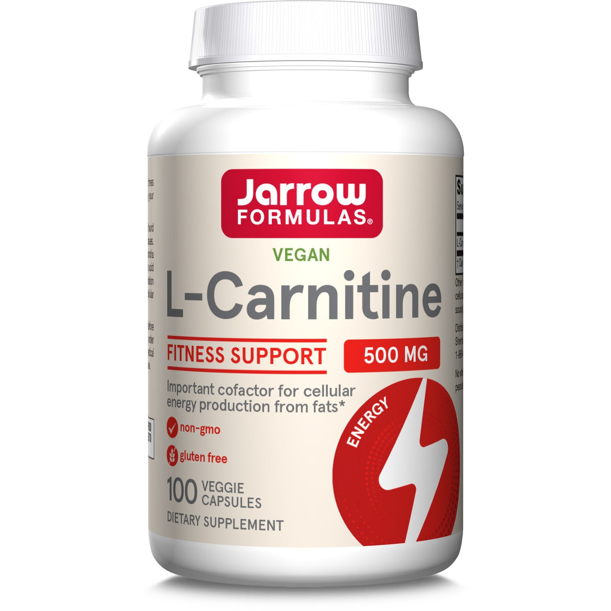 Jarrow Formulas L-Carnitine 500mg 100 Capsule