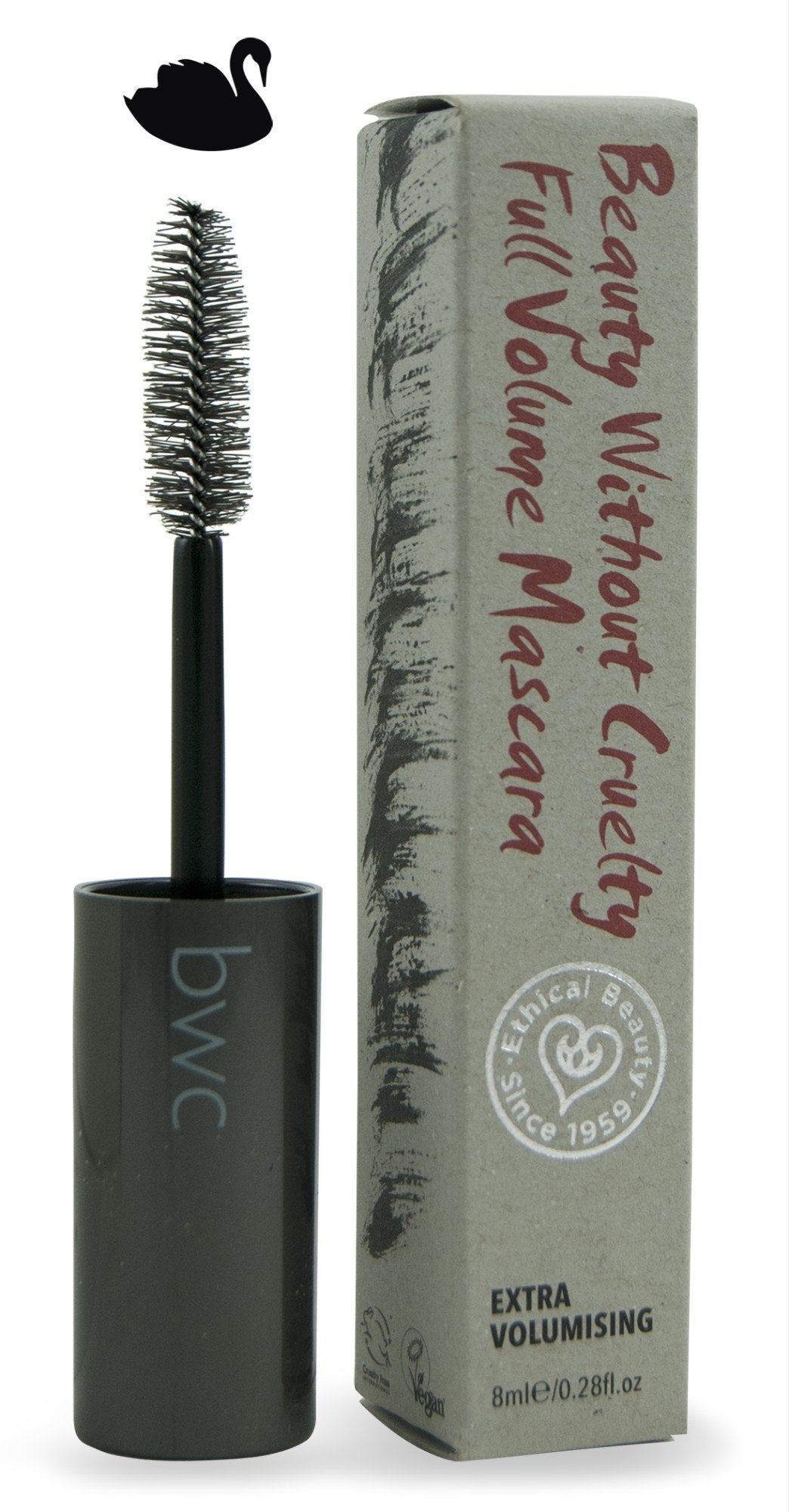 Beauty Without Cruelty Mascara Full Volume Black 0.38 oz Liquid