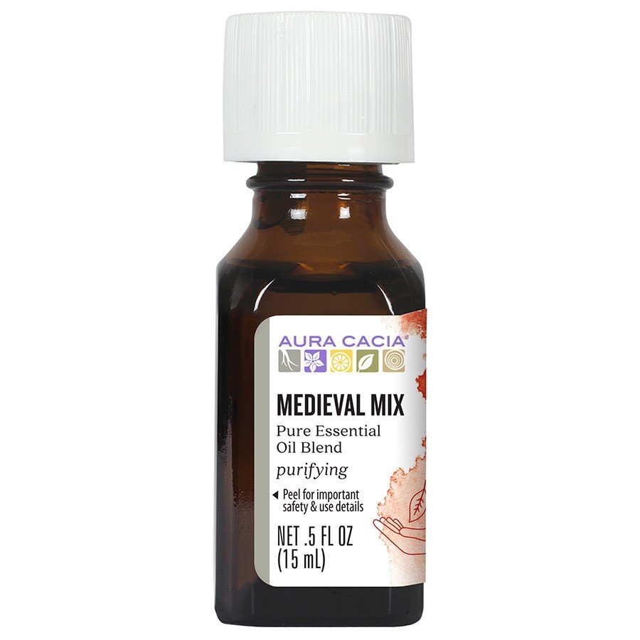 Aura Cacia Essential Solutions Medieval Mix 0.5 oz Oil