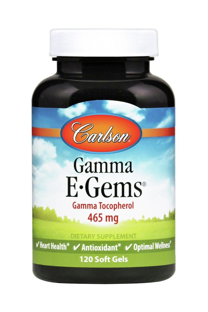 Carlson Laboratories Gamma E-Gems 465mg 120 Softgel