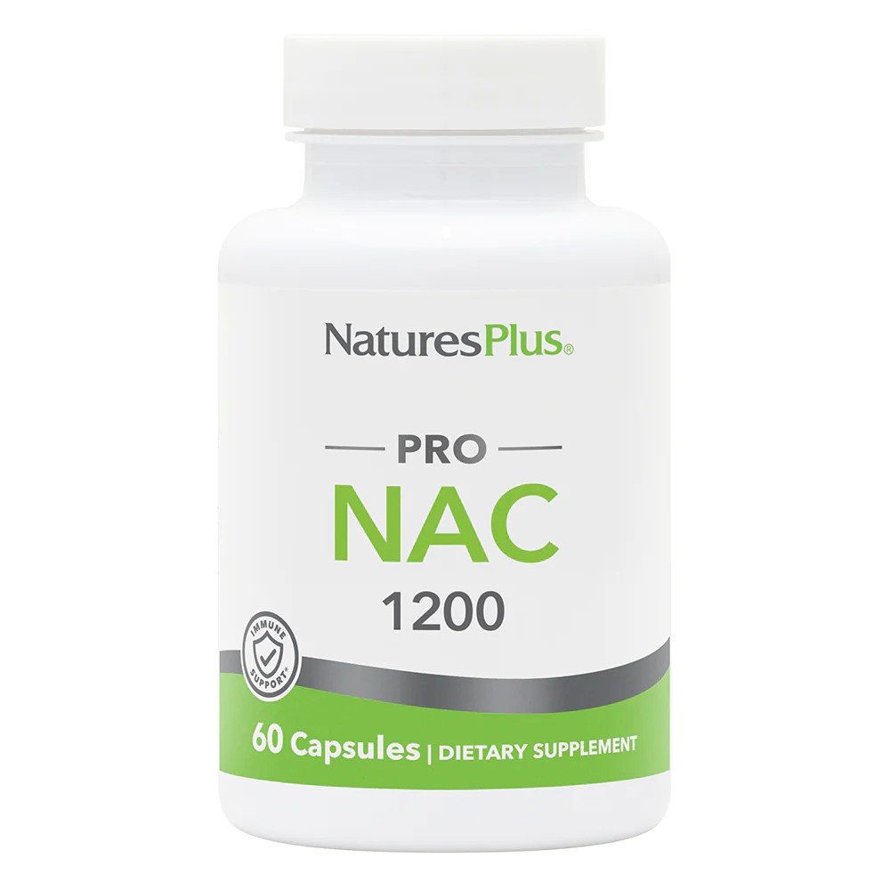 Nature&#39;s Plus Pro NAC 1200mg 60 Capsule