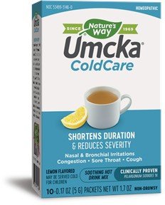 Nature's Way Umcka ColdCare Lemon Hot Drink 10 Packet