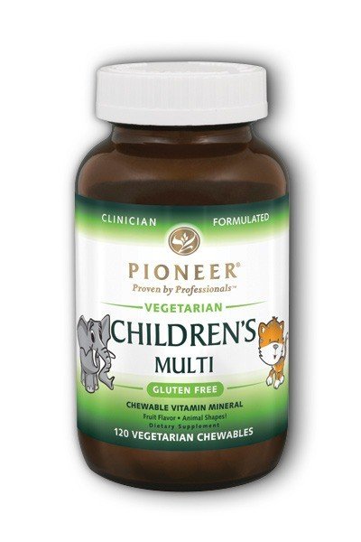 Pioneer Childrens Chewable vit/min Fruit Flavor 120 Chewable