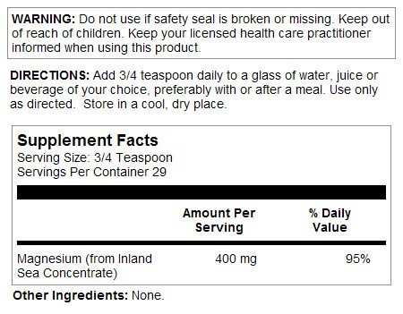 Kal Purely Magnesium 4 oz Liquid