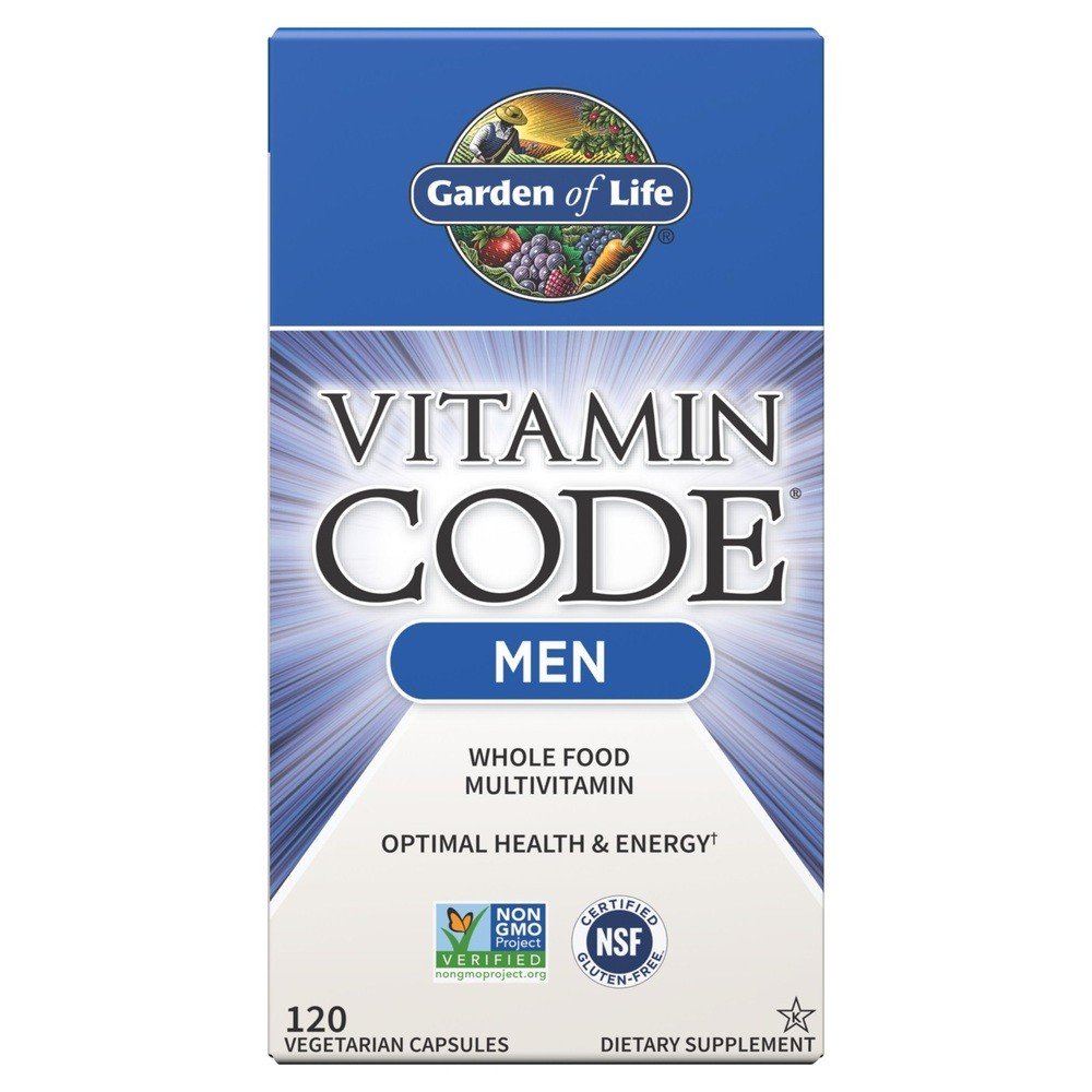 Garden of Life Vitamin Code Men's Multi 120 Capsule