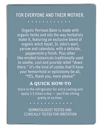 Earth Mama Organics Organic Perineal Balm 2 oz Balm