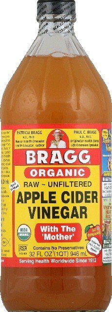 Bragg Organic Raw Apple Cider Vinegar Unfiltered 32 oz Liquid