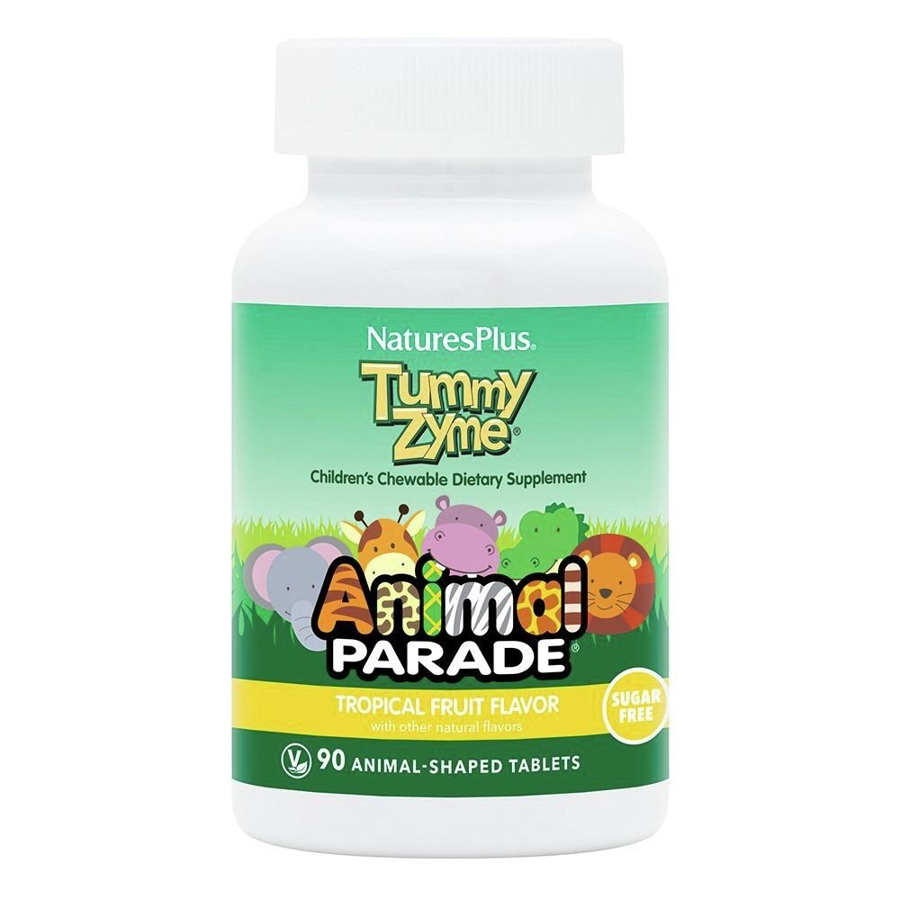 Nature's Plus Animal Parade Tummy Zyme 90 Chewable