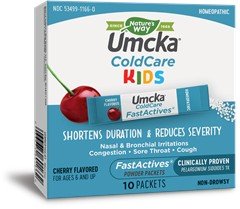 Nature's Way Umcka ColdCare Children's Cherry FastActives 10 Packet