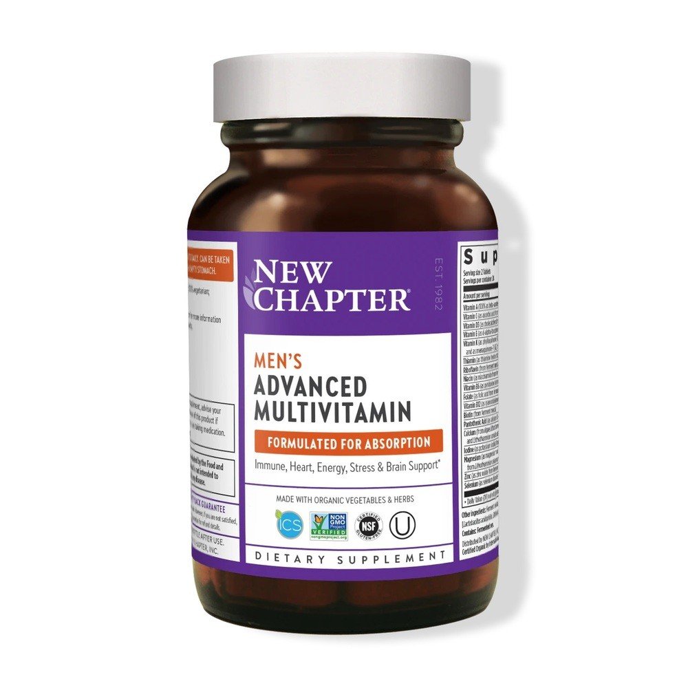 New Chapter Men's Advanced Multivitamin 48 Tablet