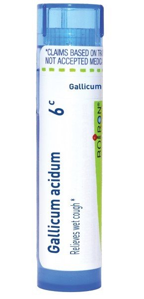 Boiron Gallicum Acidum 6C Homeopathic Single Medicine For Cough, Cold & Flu 80 Pellet