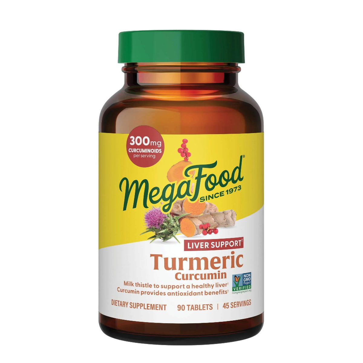 MegaFood Turmeric Strength for Liver 90 Tablet