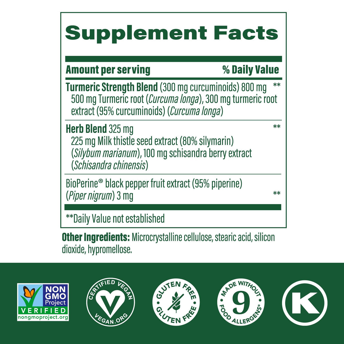 MegaFood Turmeric Strength for Liver 90 Tablet