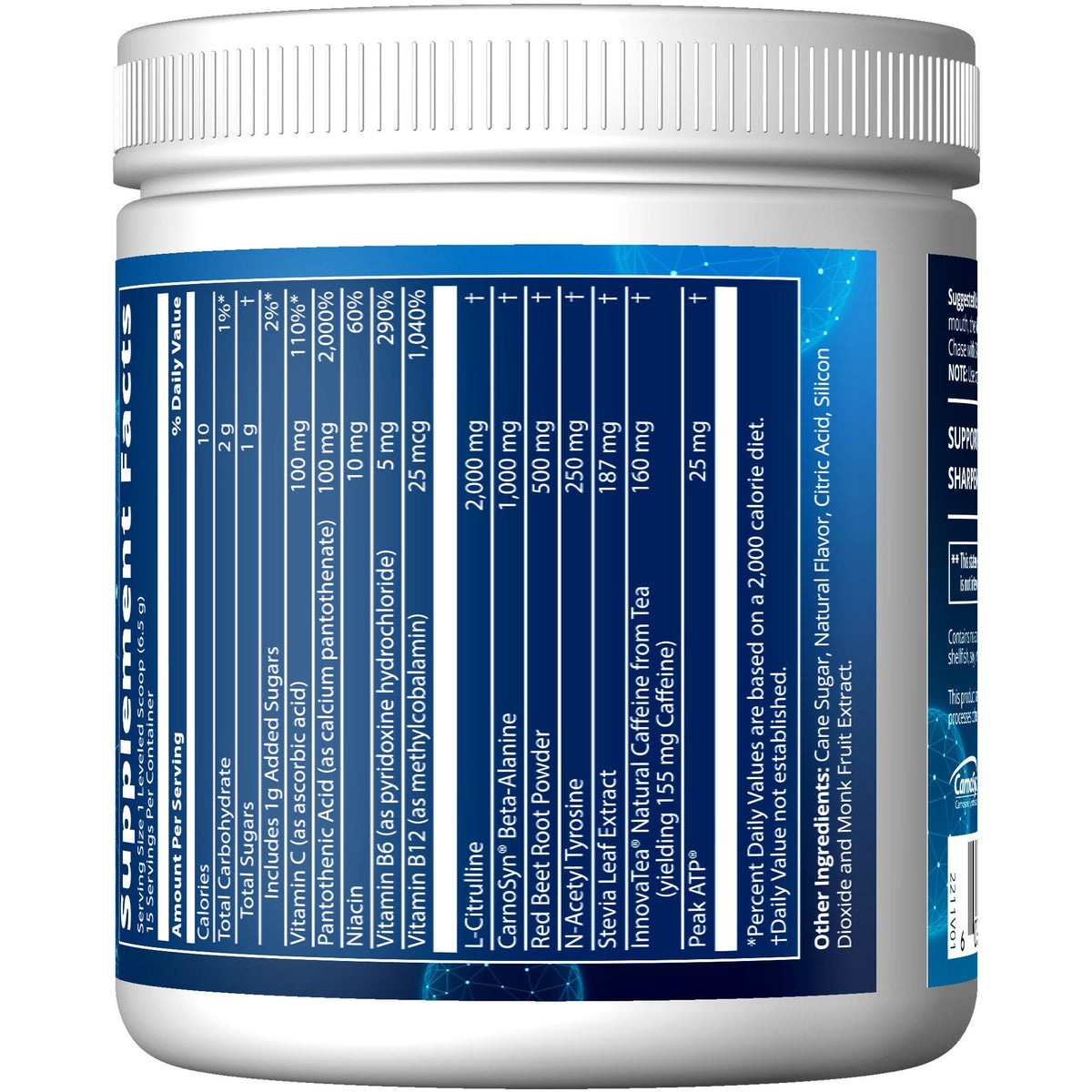 MRM (Metabolic Response Modifiers) Dry Scoop Driven Pre WorkOut Orange Blast 100g (3.53 oz) Powder