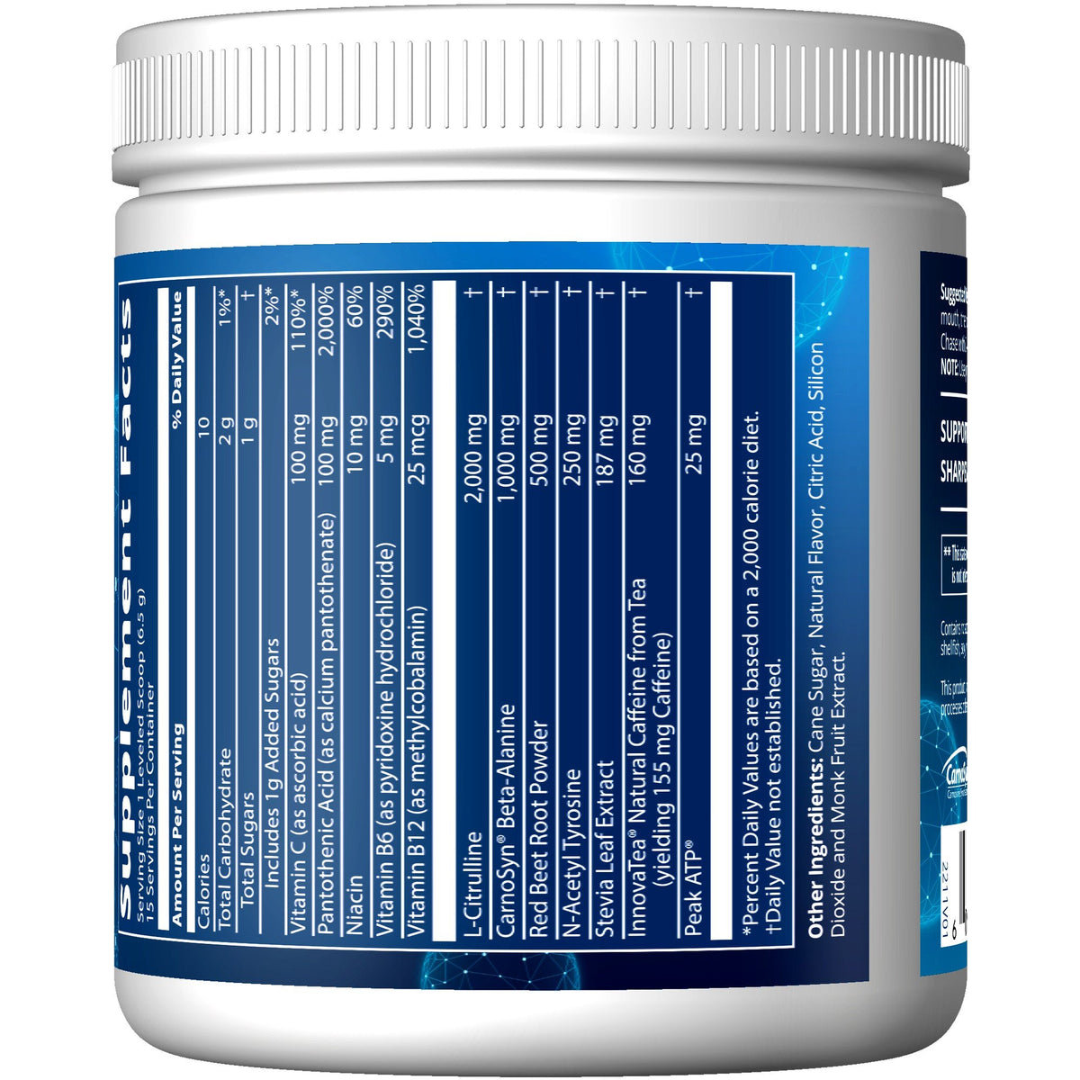 MRM (Metabolic Response Modifiers) Dry Scoop Driven Pre WorkOut Sour Berry 100g (3.53 oz) Powder