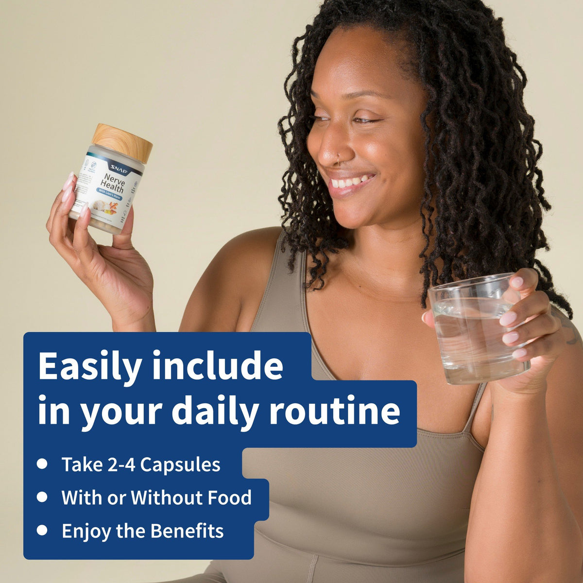 Snap Supplements Nerve Health 60 Capsule