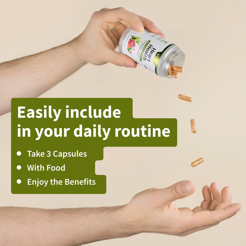 Snap Supplements Heart Health - Blood Pressure Support 90 Capsule