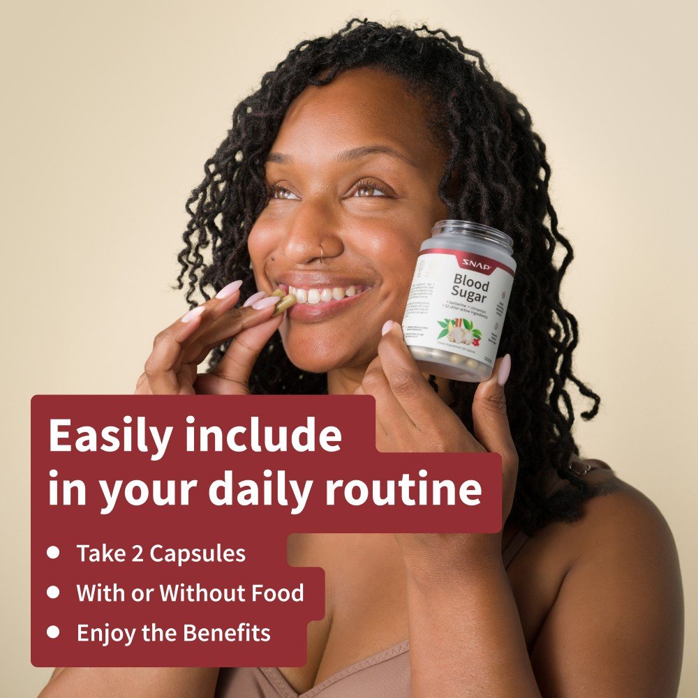 Snap Supplements Blood Sugar 60 Capsule