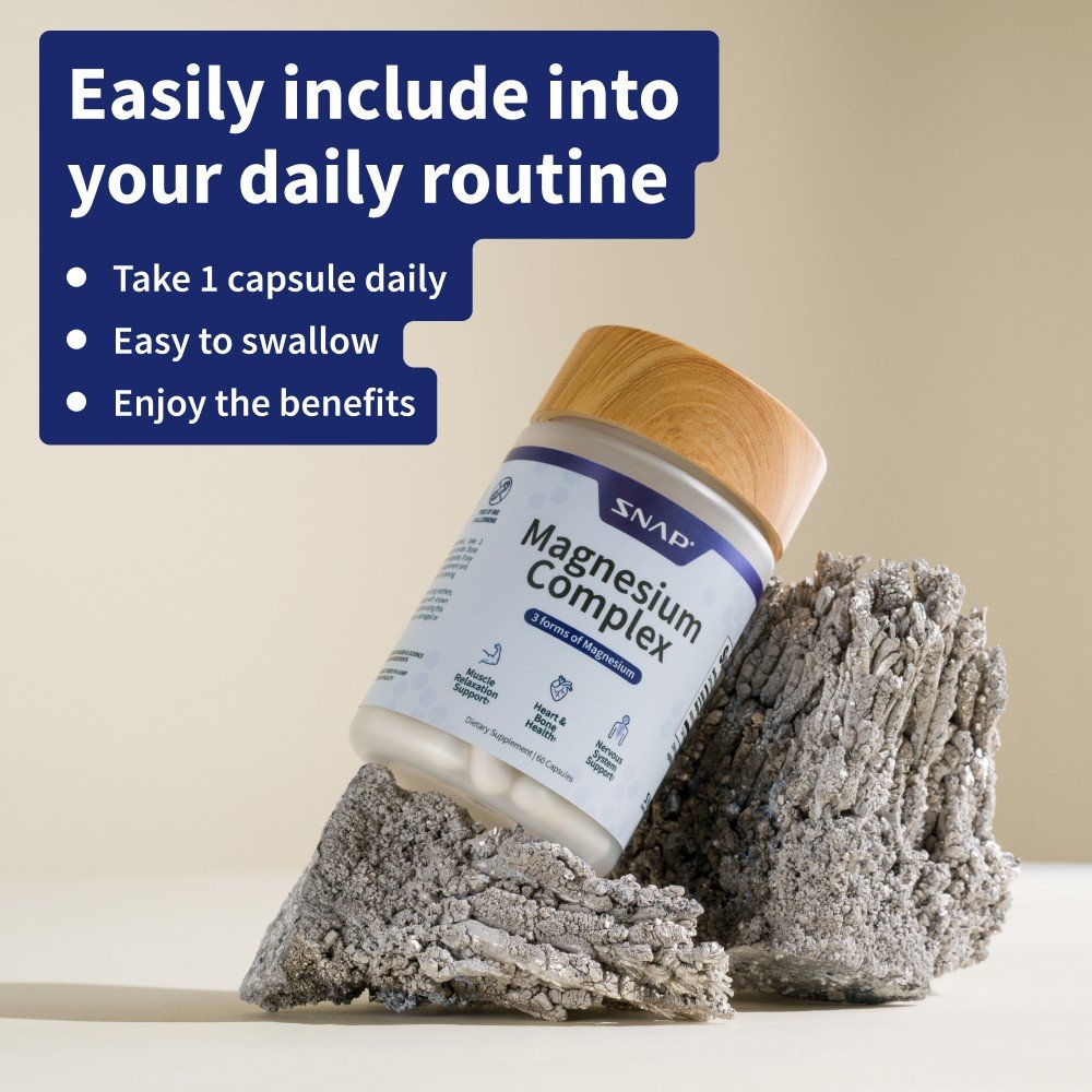 Snap Supplements Magnesium Complex 60 Capsule