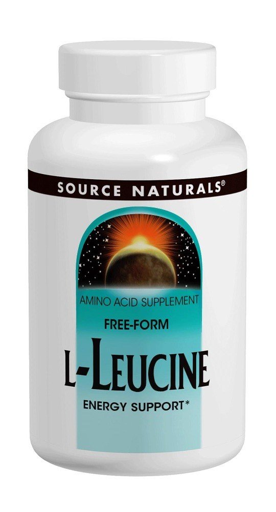 Source Naturals, Inc. L-Leucine Powder 100 Gram 3.53 oz. Powder