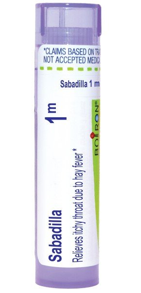 Boiron Sabadilla 1M Homeopathic Single Medicine For Allergy 80 Pellet