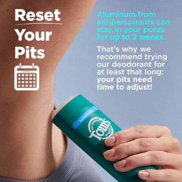 Tom's Of Maine Mountain Spring Aluminum Free Deodorant 3.25 oz Stick