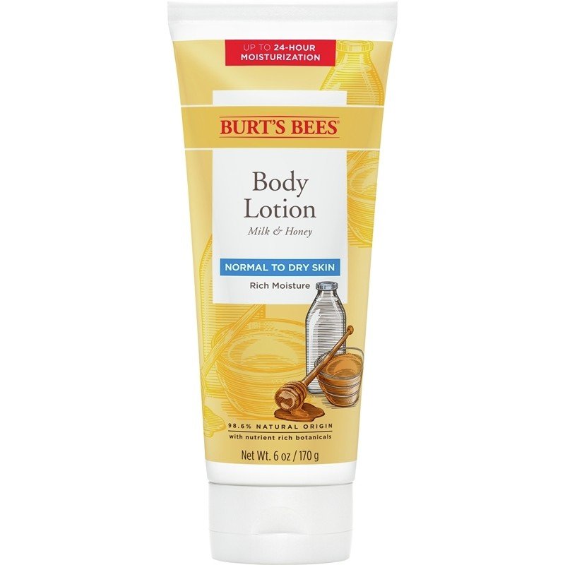 Burt's Bees Naturally Nourishing Milk & Honey Body Lotion 6 oz Lotion