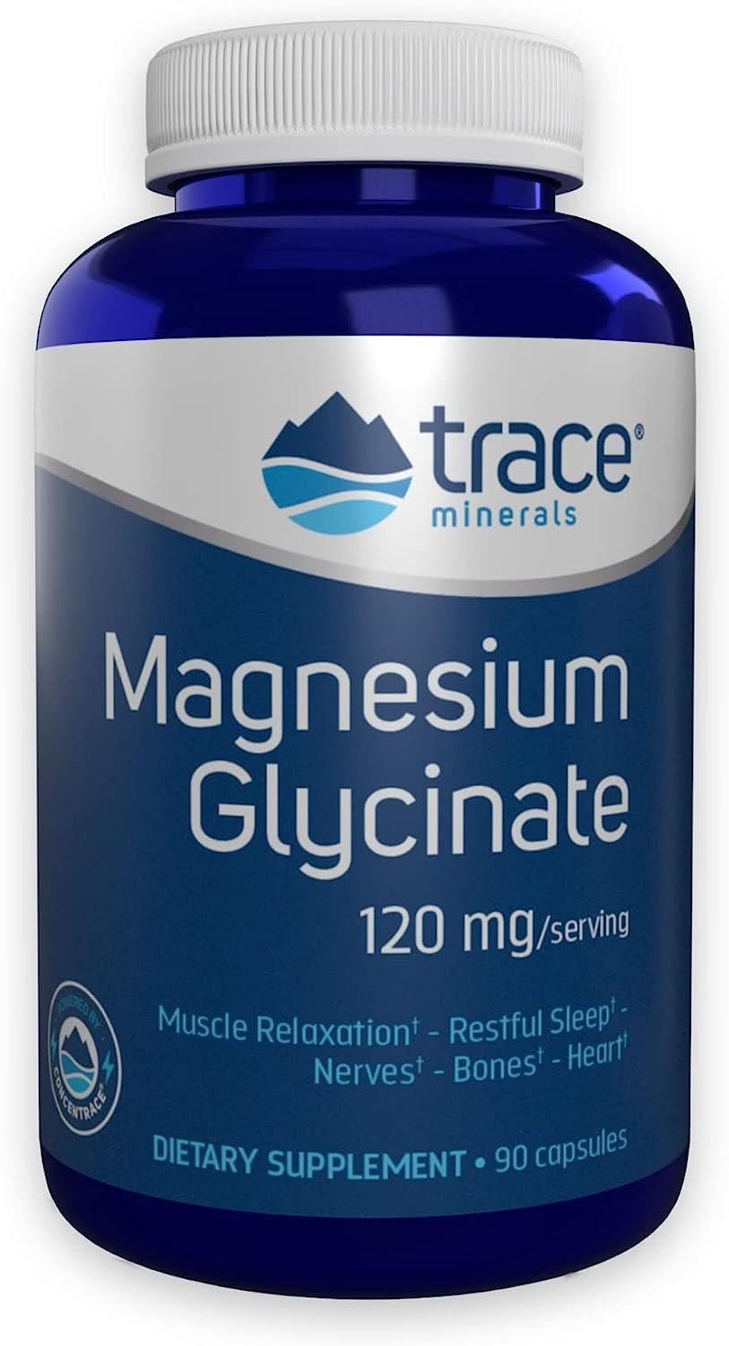 Trace Minerals Magnesium Glycinate Capsules 90 Capsule