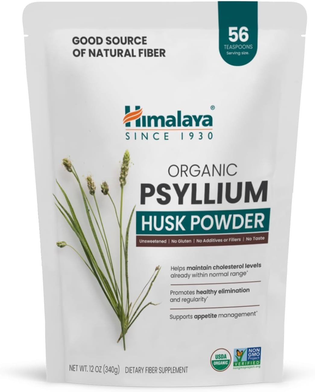 Himalaya Herbals Psyllium Husk Powder 12 oz Powder