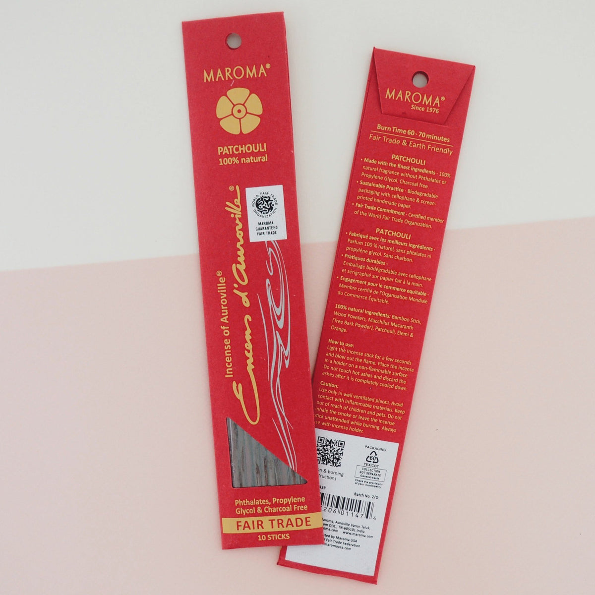 Maroma EDA Incense Patchouli 10 Stick