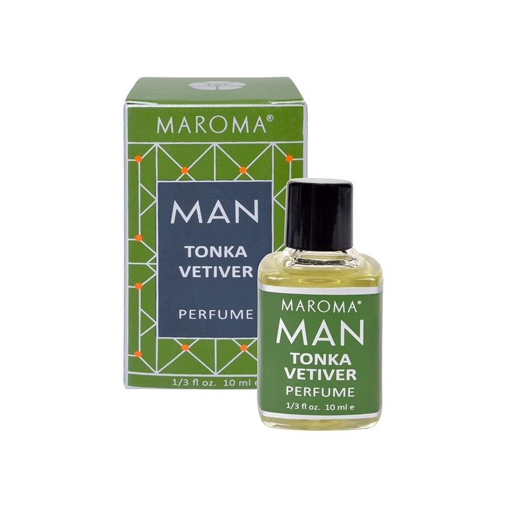 Maroma Men Tonka Vetiver Fragrance 10 ml Liquid