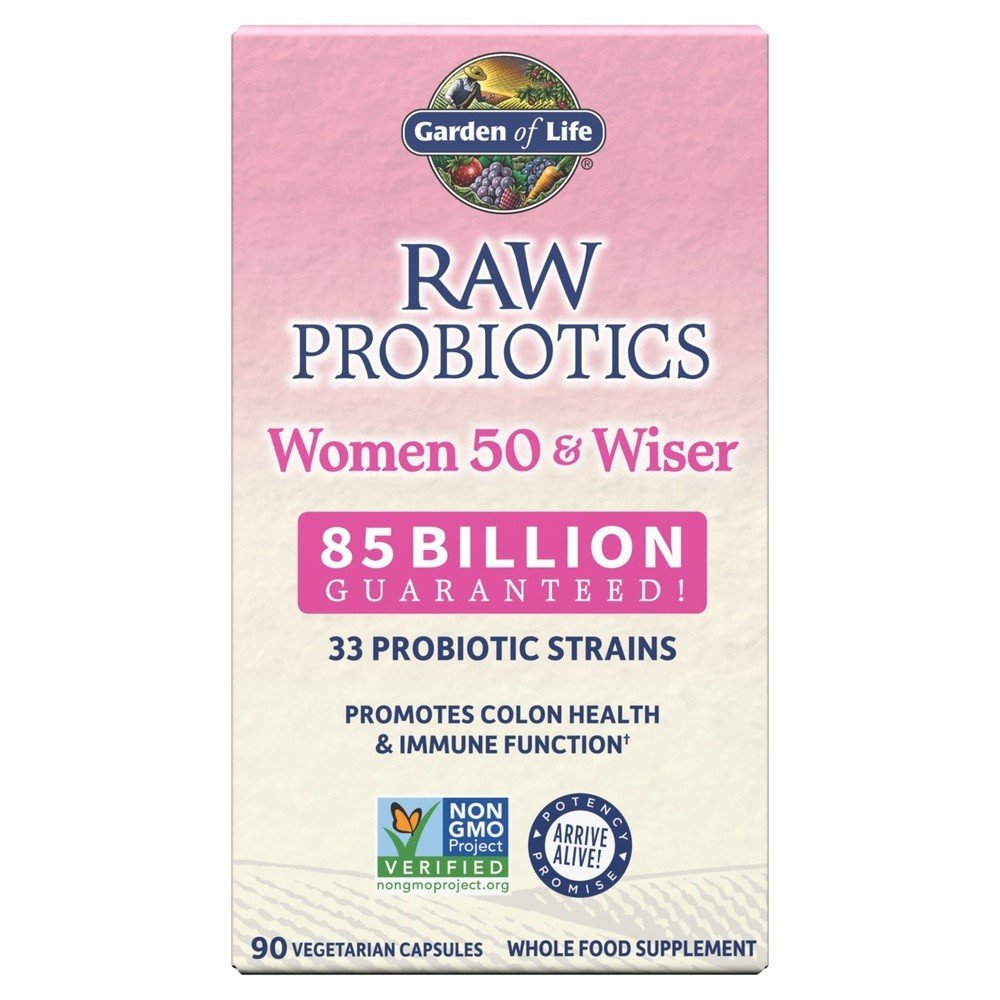 Garden of Life Raw Probiotics Women 50 & Wiser 90 Capsule