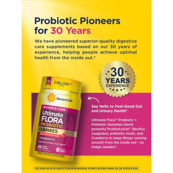 Renew Life Women's Care Gummy 48 Gummy