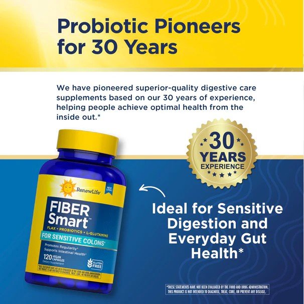 Renew Life FiberSMART 120 Capsule