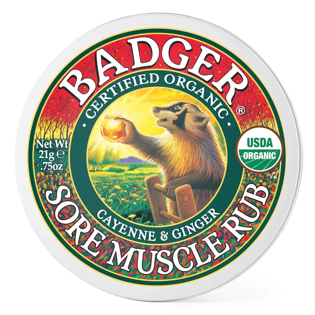 Badger Sore Muscle Rub .75 oz Balm