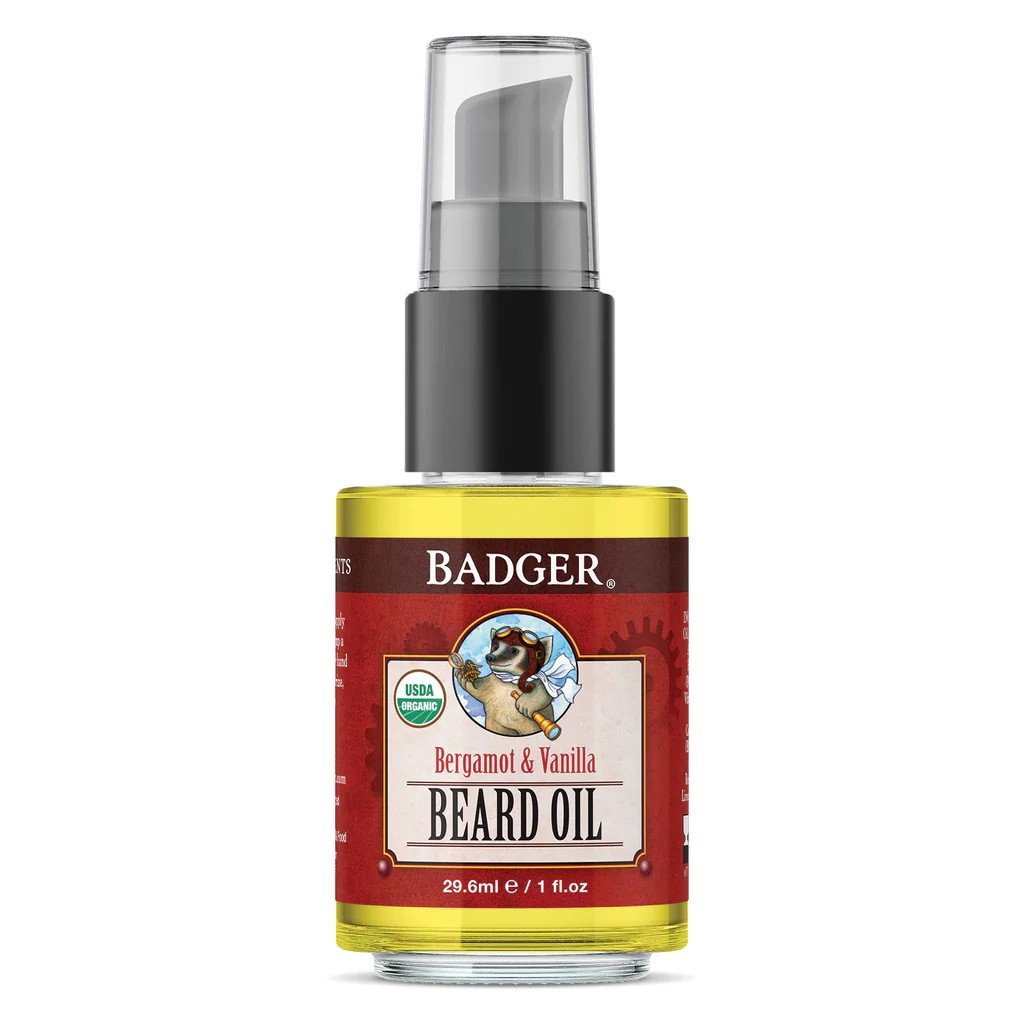 Badger Navigator Class Man Care Beard Conditioning Oil 1 oz Bottle