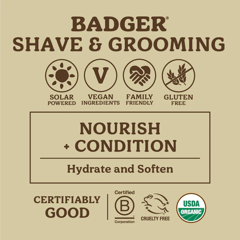 Badger After Shave Face Oil 4 oz Bottle