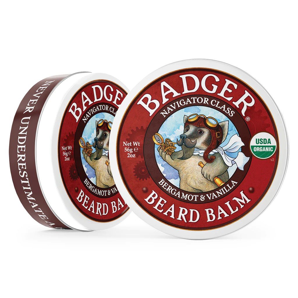 Badger Beard Balm 2 oz Tin